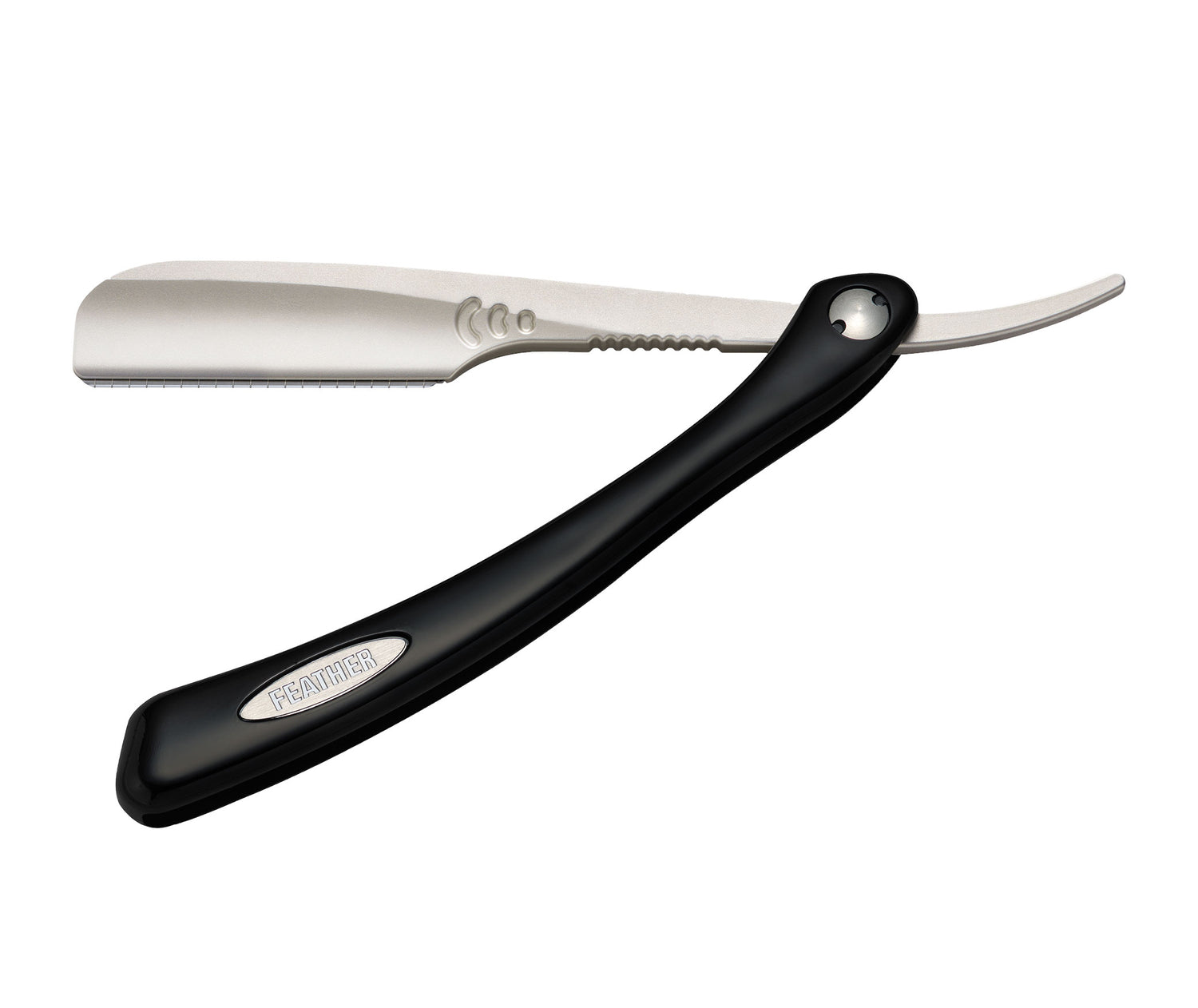 Feather Artist Club SR Folding Razor - Black