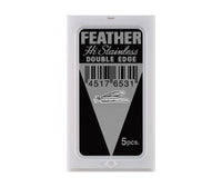 Feather Double Edge Blades 5pk