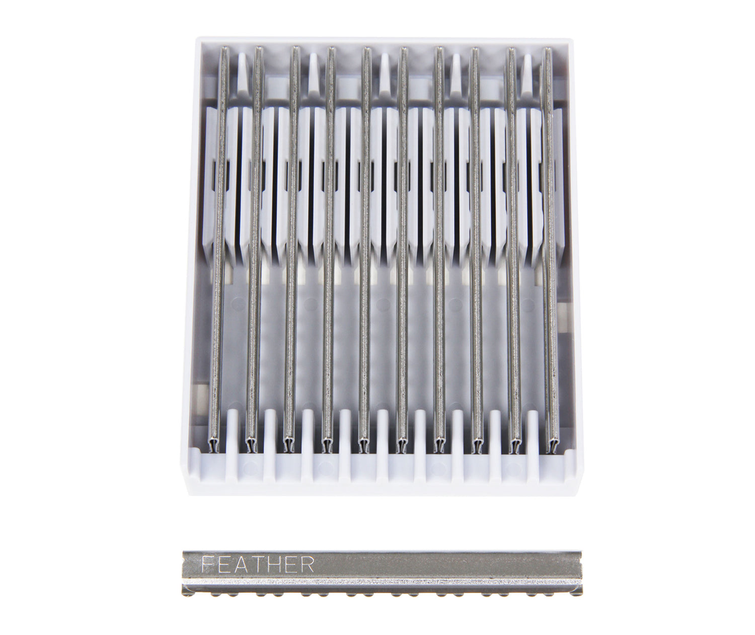 Feather Styling Razor Texturizing Blades 10pk cartridge