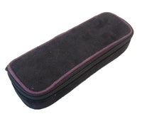 Seki Edge Suede Manicure Bag