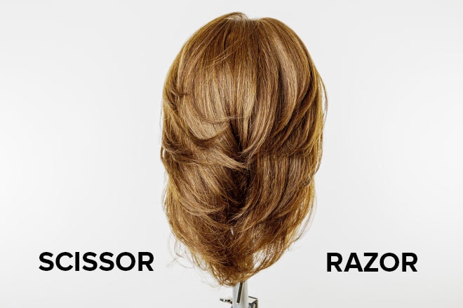 How to Cut Hair in Layers Tutorial - Razor vs. Scissor