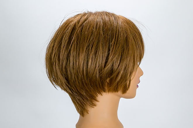 Layered Graduated Bob with Fringe