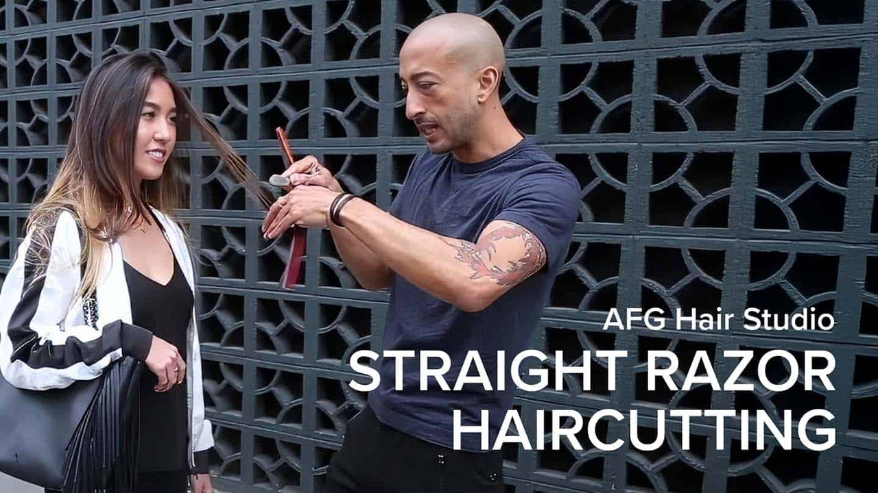 Straight Razor Haircut