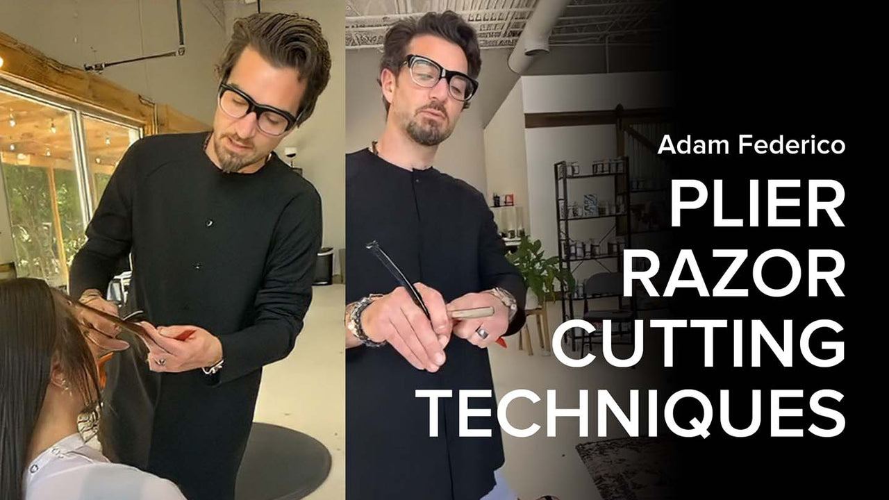 Razor Cutting Hair Techniques