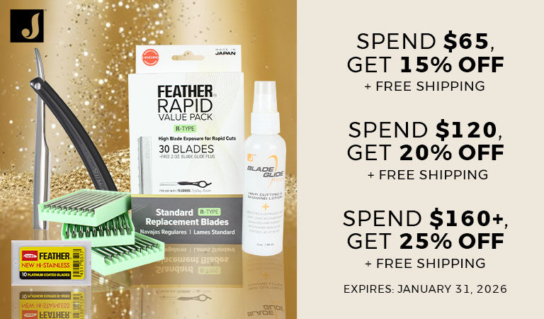 Spend $65, get 15% off. Spend $120, get 20% off. Spend $150+, get 25% off. Plus, free shipping. Expires 1/31/26