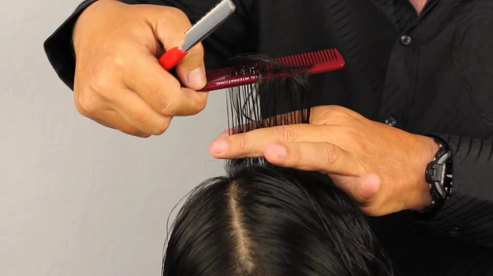 Pixie Haircut for Women - Razor Haircutting - Part 4