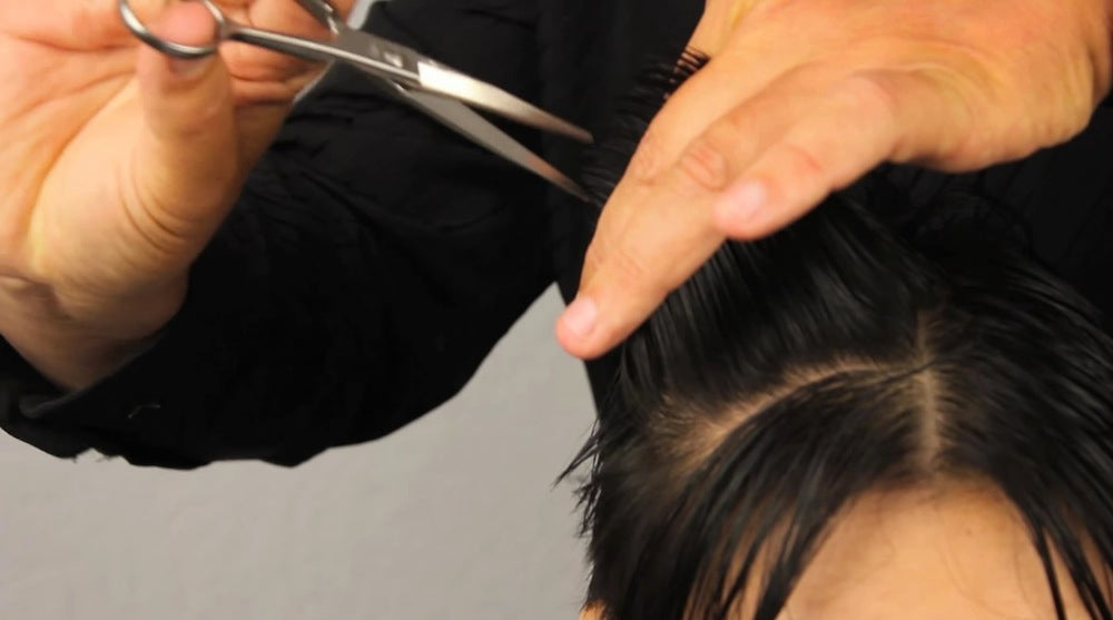 Pixie Haircut for Women - Blending the sides with the top - Part 5