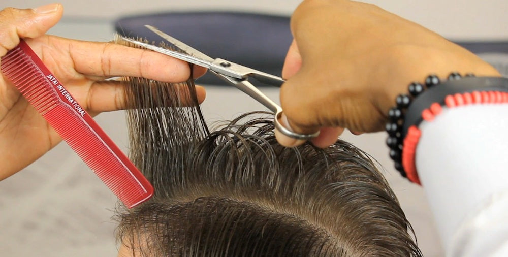 Men's Pompadour Haircut - Shear Work Part 2