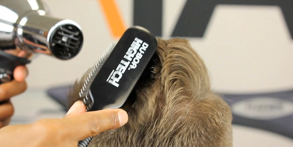 Men's Pompadour Haircut - Styling and Finished Look Part 4