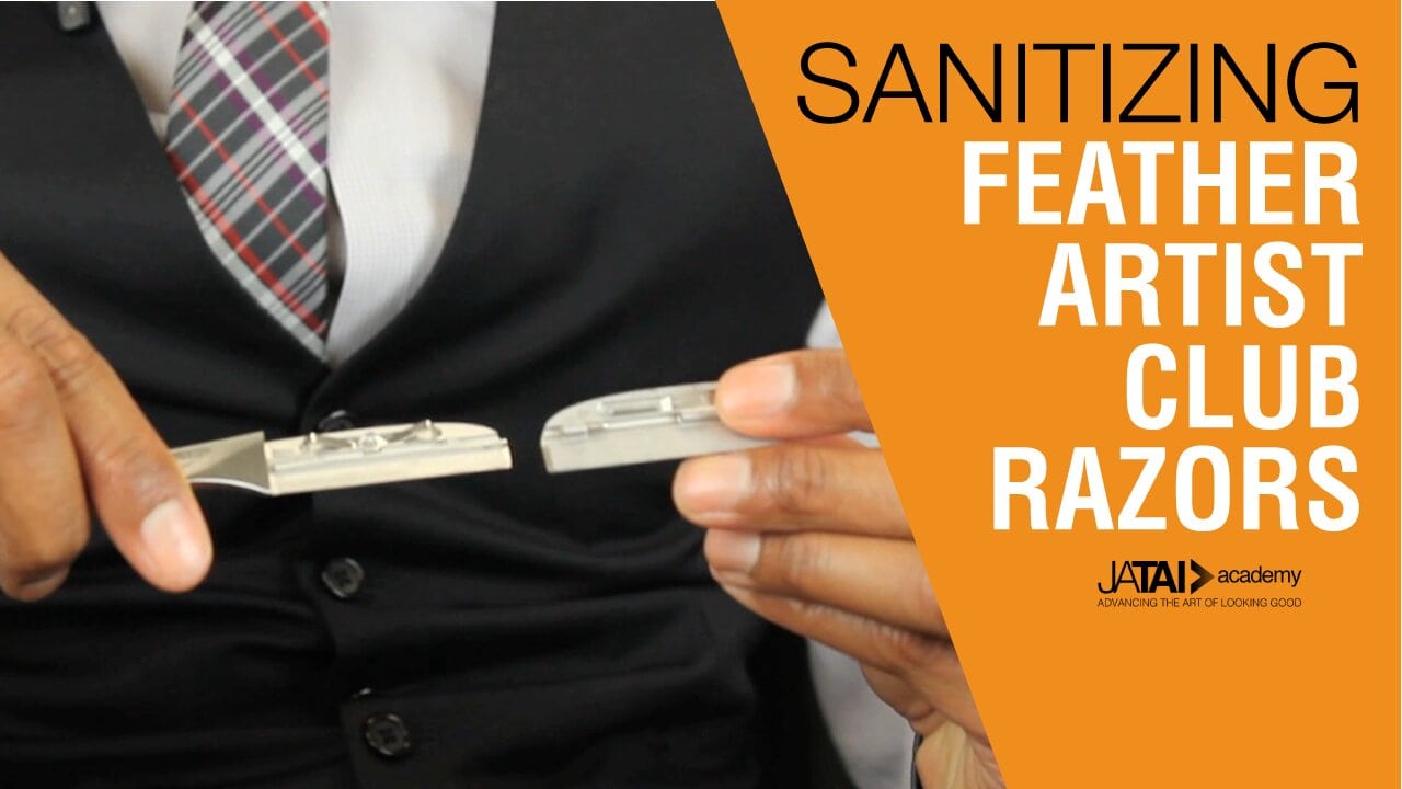 Sanitizing Artist Club Shaving Razors