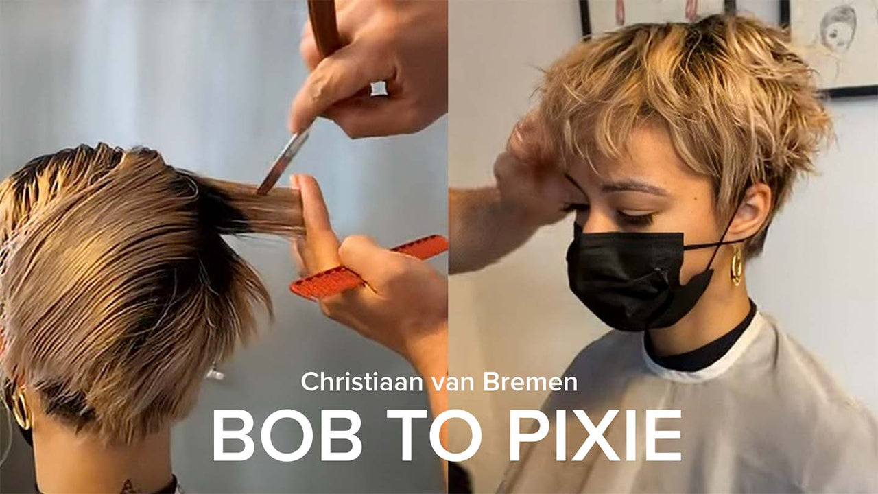 Bob to Pixie Cut