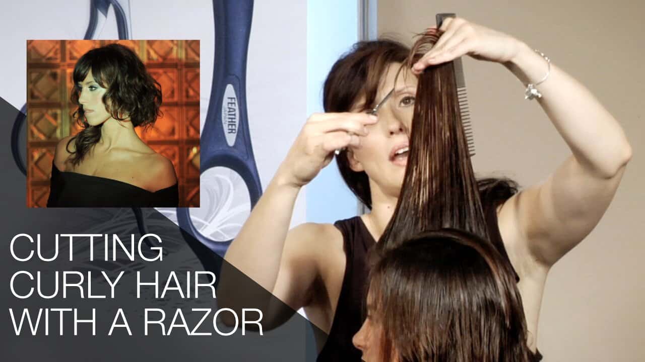 Razor Cut Curly Hair