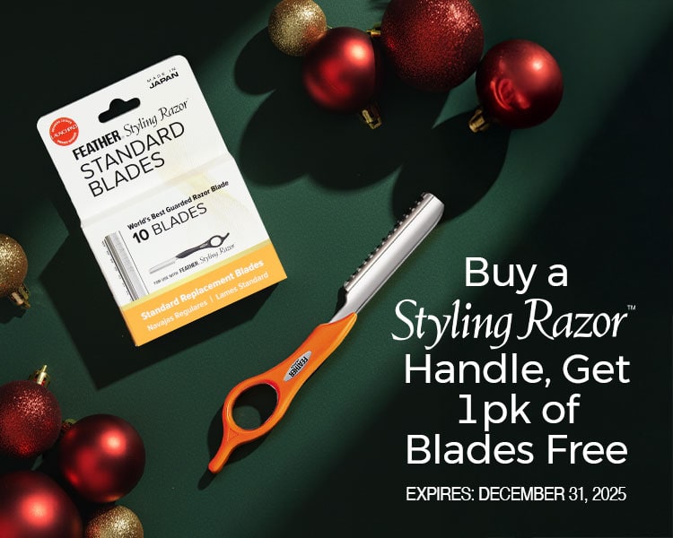 Buy a Styling Razor handle, get 1pk of Blades Free - Expires December 31, 2025