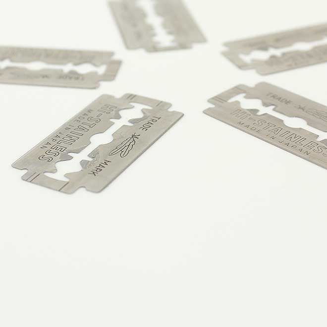 Double Edge Safety Blades Collection Promo