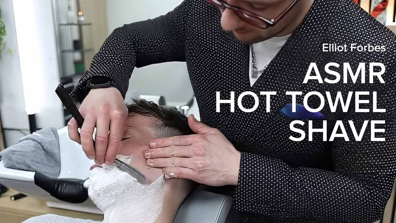 ASMR Hot Towel Shave