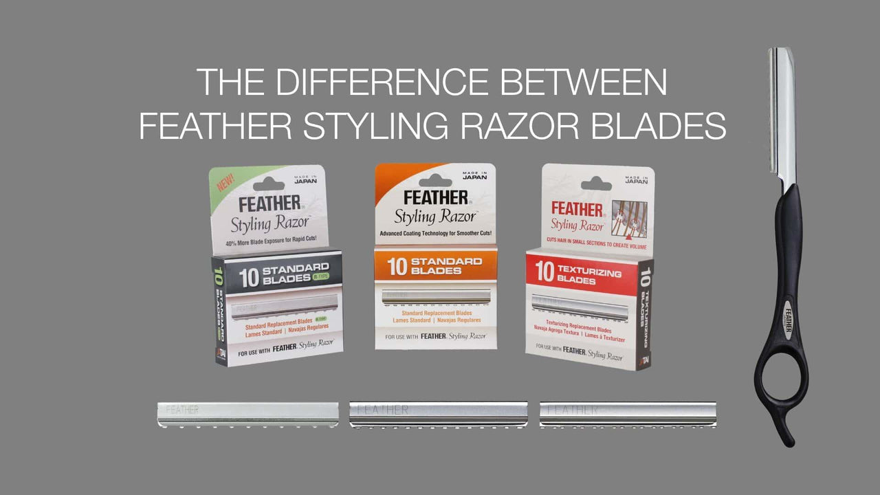 Difference Between Feather Styling Razor Blades