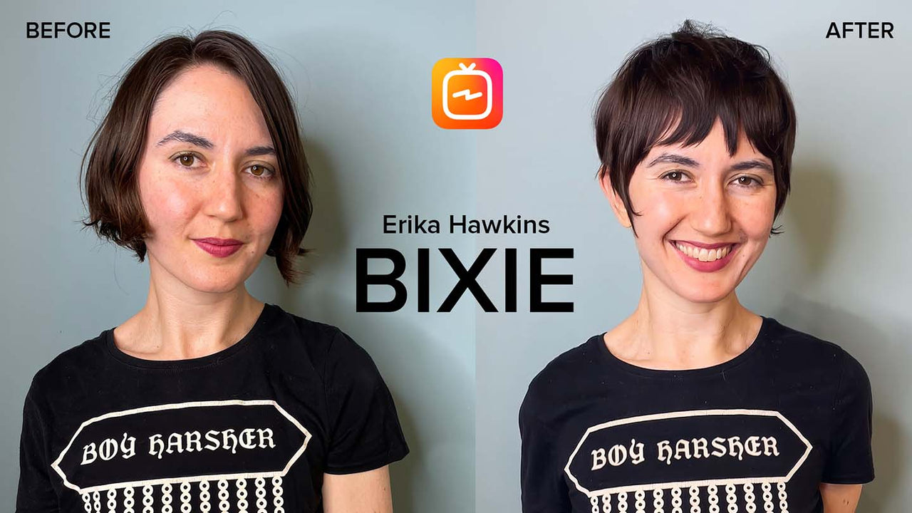 Bixie Haircut Tutorial