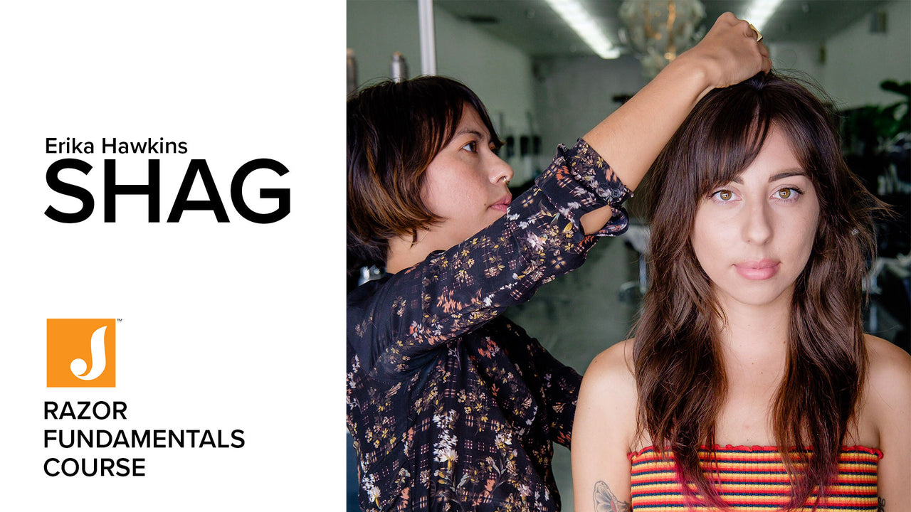 Erika Hawkins - Shag Haircut - Razor Fundamentals Course