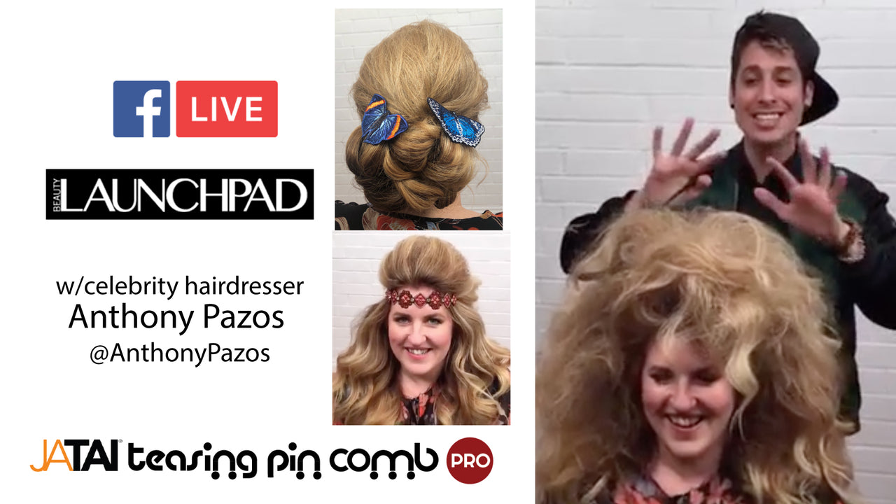 Facebook Live - Jatai Teasing Pin Comb with Anthony Pazos