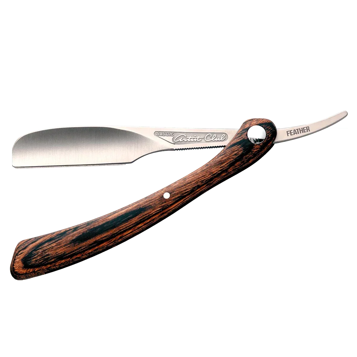 FEATHER Artist Club レザー カミソリ 木製ハンドル Amazon.co.jp FEATHER Artist Club レザー カミソリ 木製ハンドル Amazon.co.jp