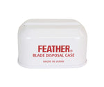 Feather Bonus Value Pack Blade Disposal Case Metal Front