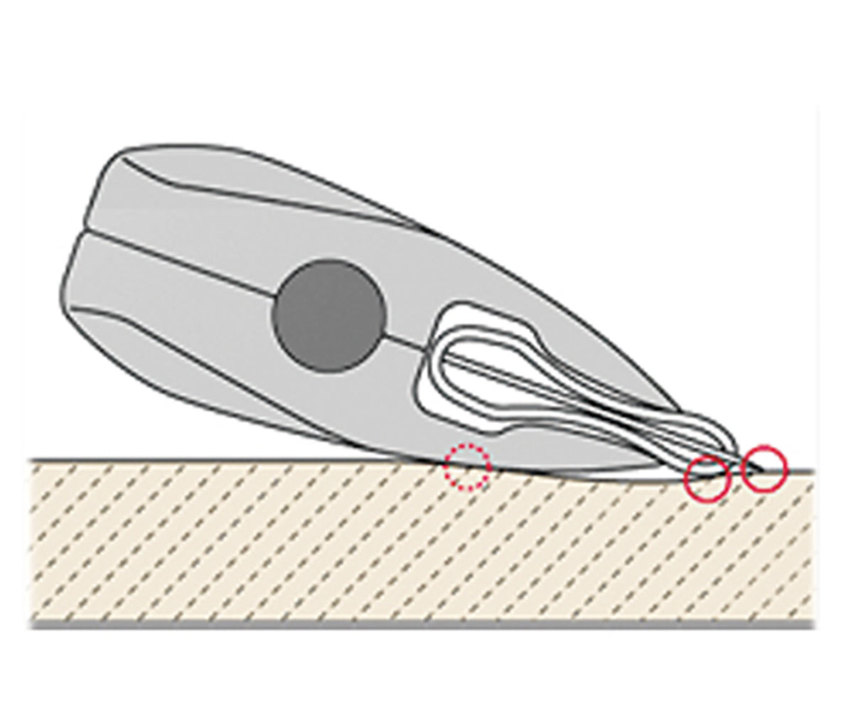 Feather Nape and Body Razor Blade graphic
