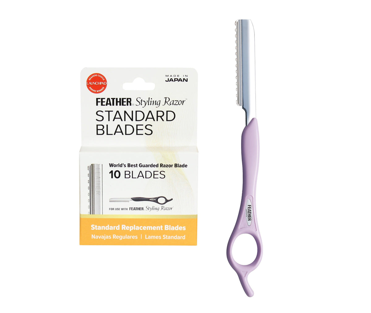 Feather Styling Razor Bundle - Lavender