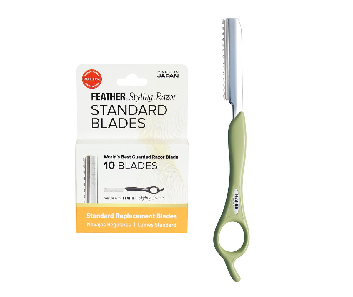 Feather Styling Razor Bundle - Matcha