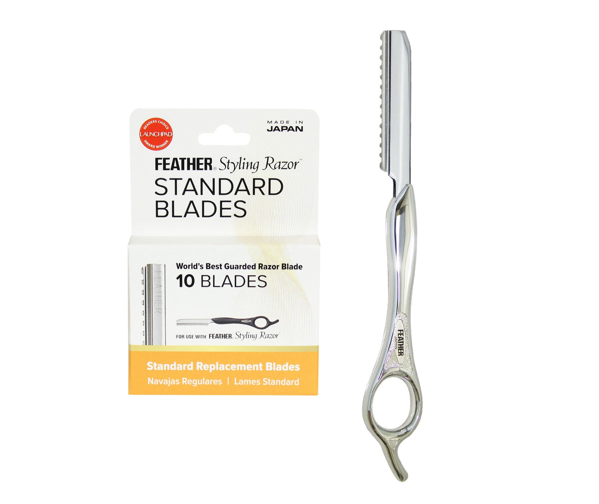 Feather Styling Razor Bundle - Silver