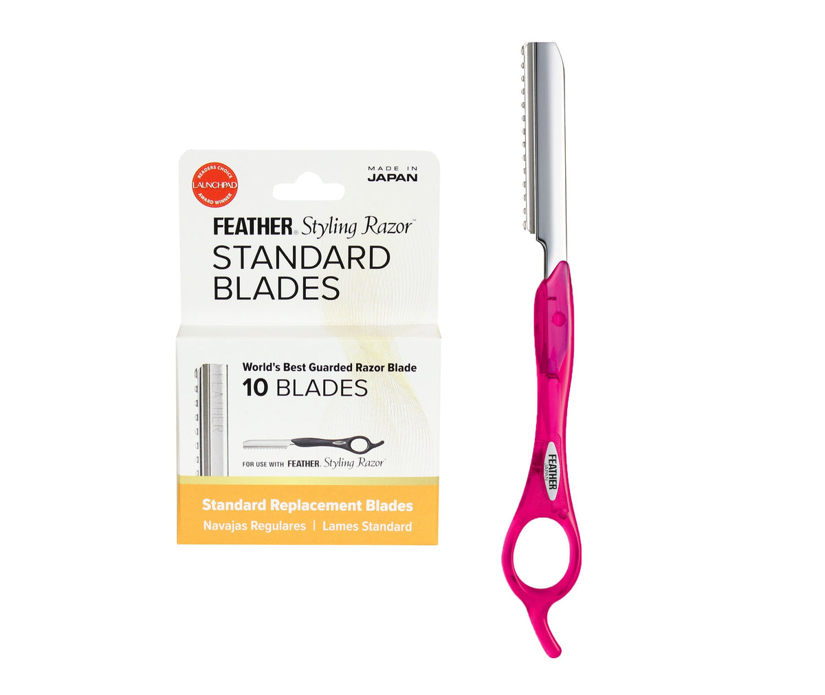 Feather Styling Razor Bundle - Tomei Fuchsia