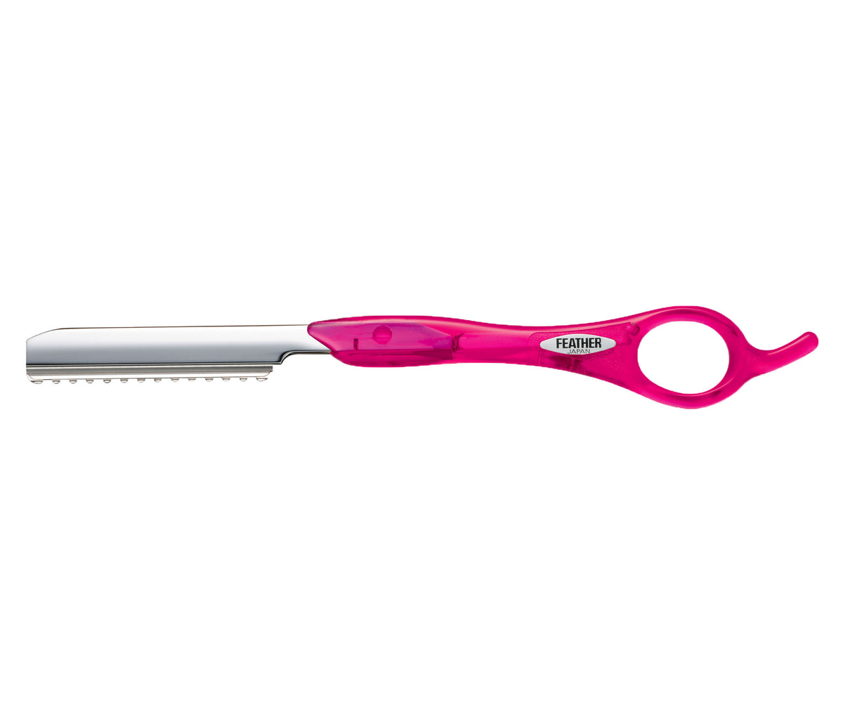 Feather Styling Razor Tomei Fuchsia Handle