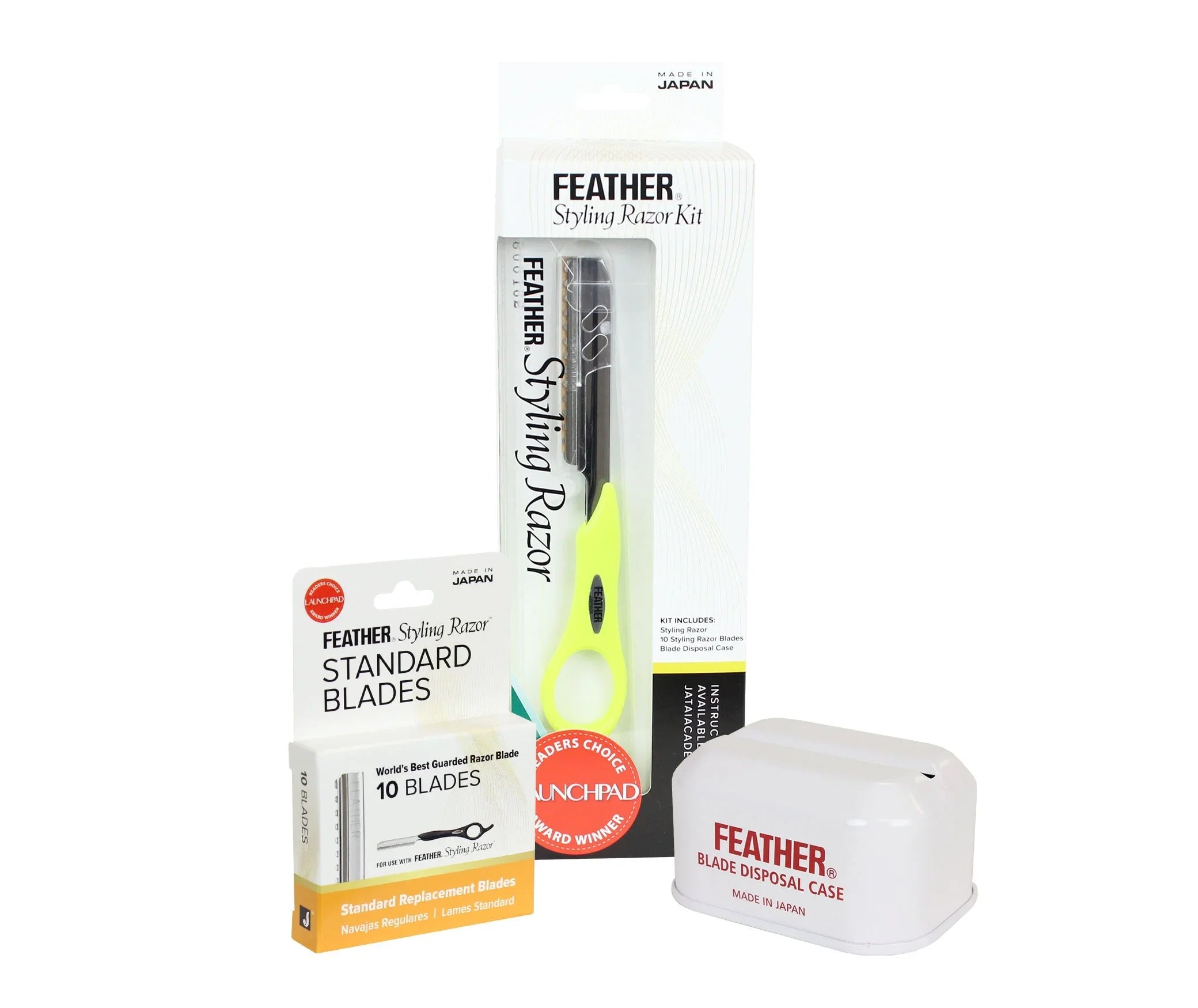Feather Detail Styling Razor Kit | Jatai International