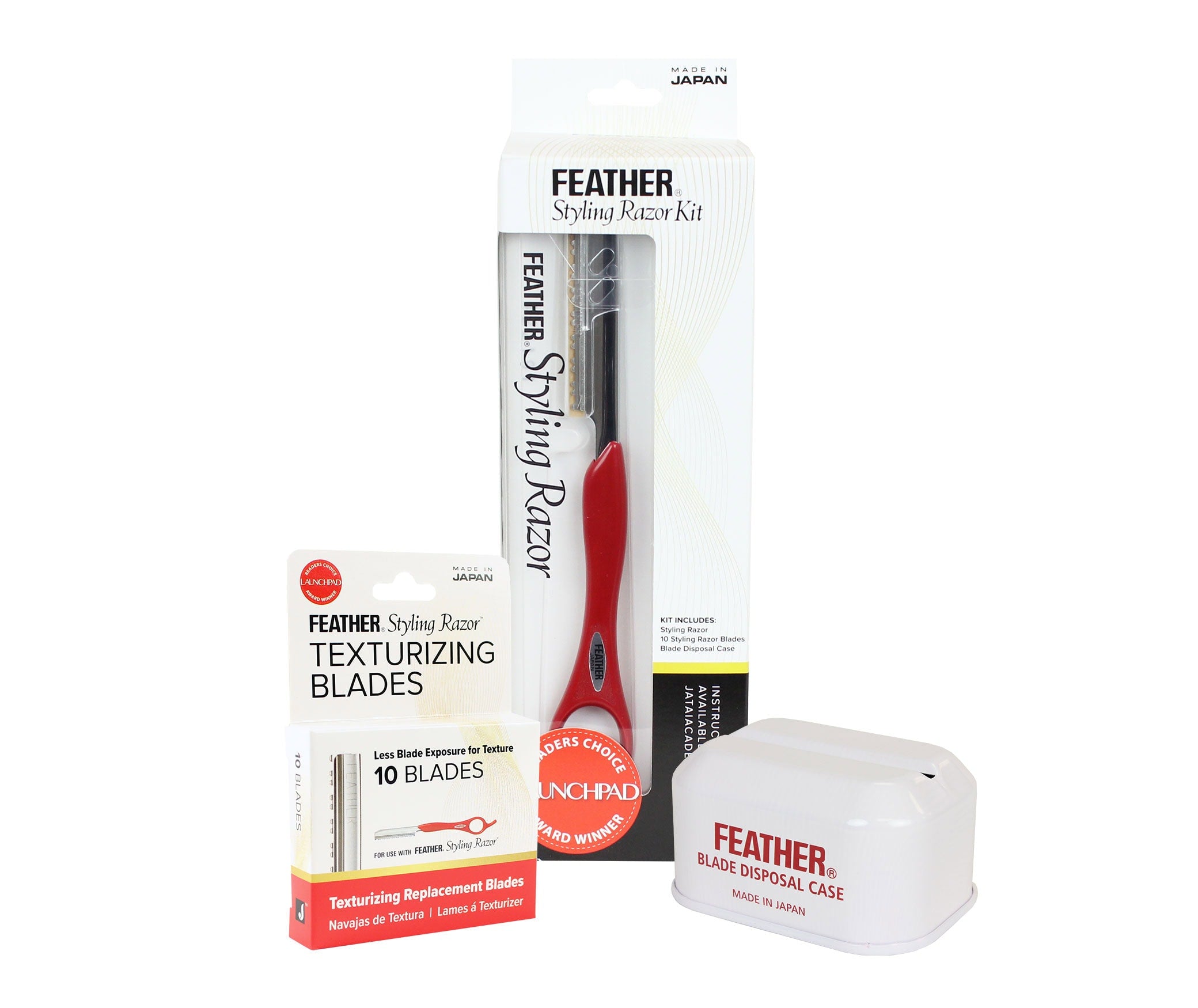 Feather Texturizing Styling Razor Kit | Jatai International