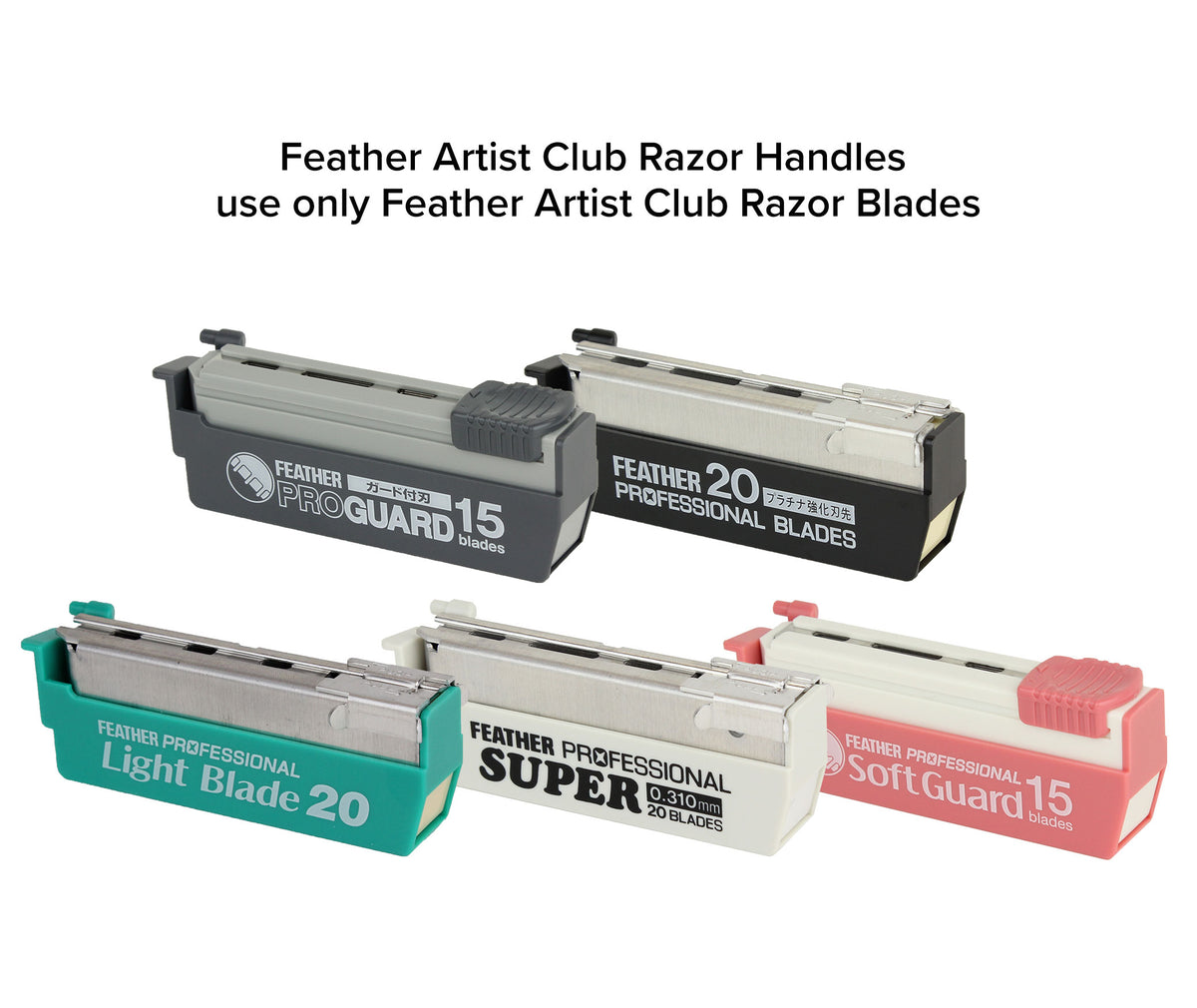 Feather Artist Club Shaving Straight Razors - DX, SR, SS – Jatai ...