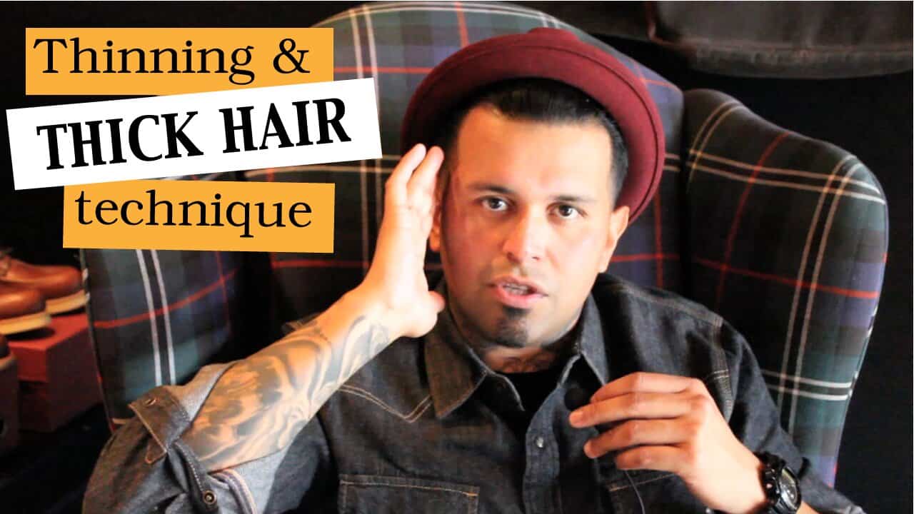 Technique for Thinning and Thick Hair