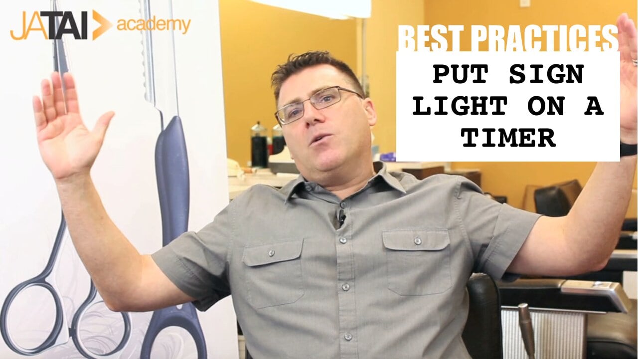 Put Your Sign Light on a Timer