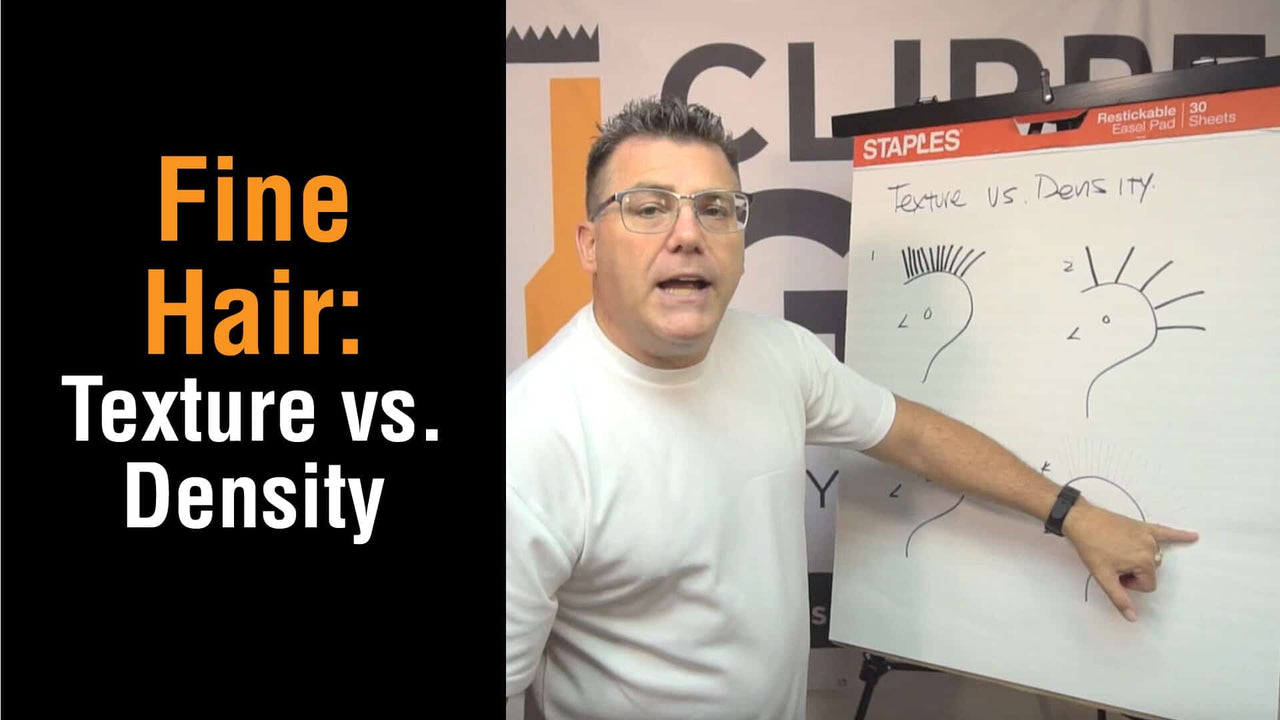 Fine Hair Texture and Density