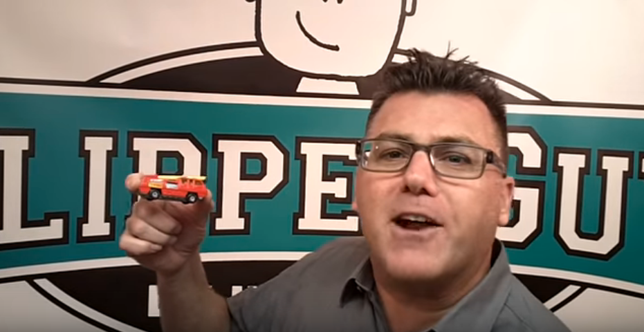 How to keep a kid's chin down during a haircut