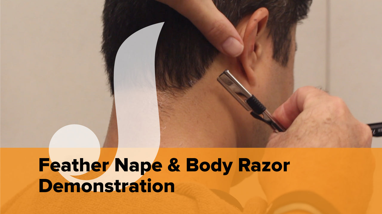 Feather Nape & Body Razor Demonstration - Ivan Zoot