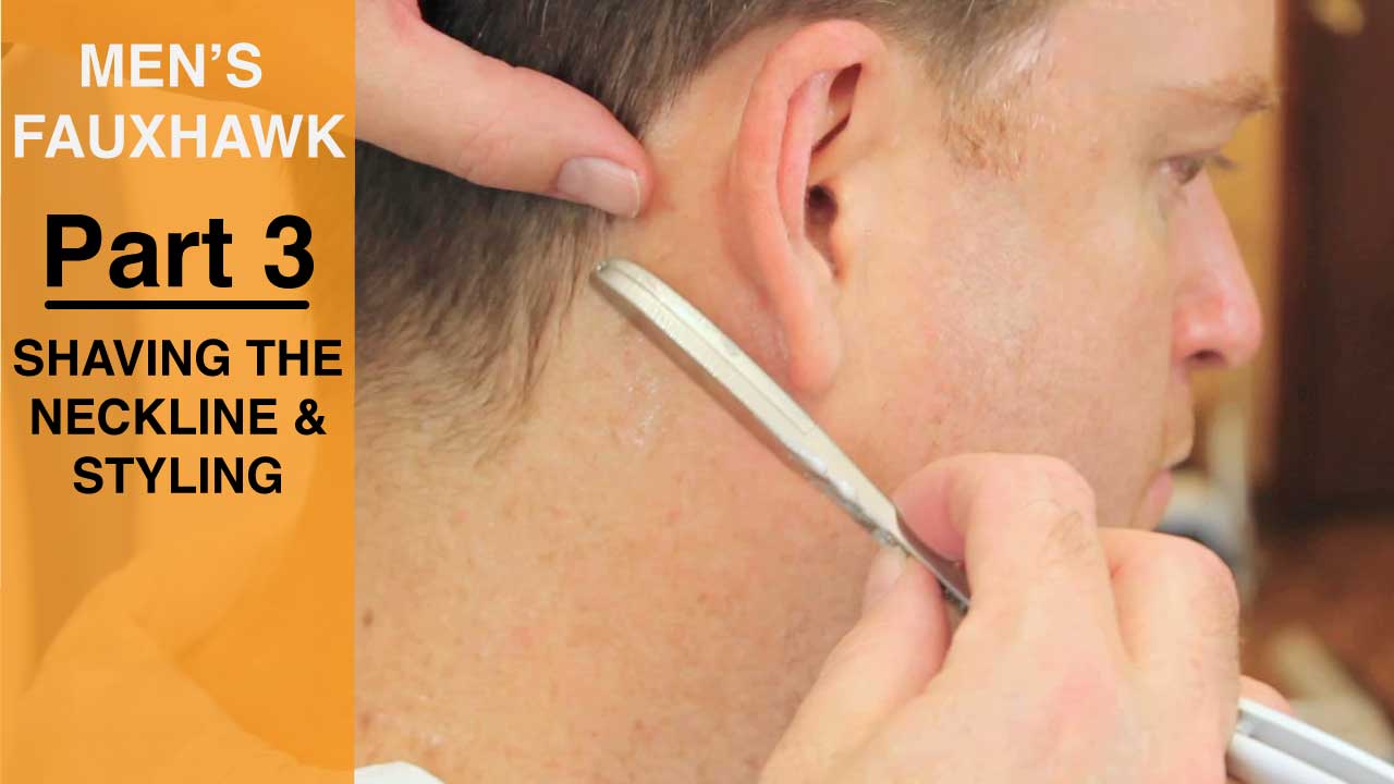 Shaving the Neckline and Styling 
