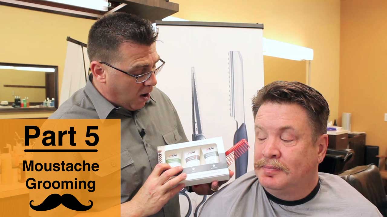 Mustache Grooming 