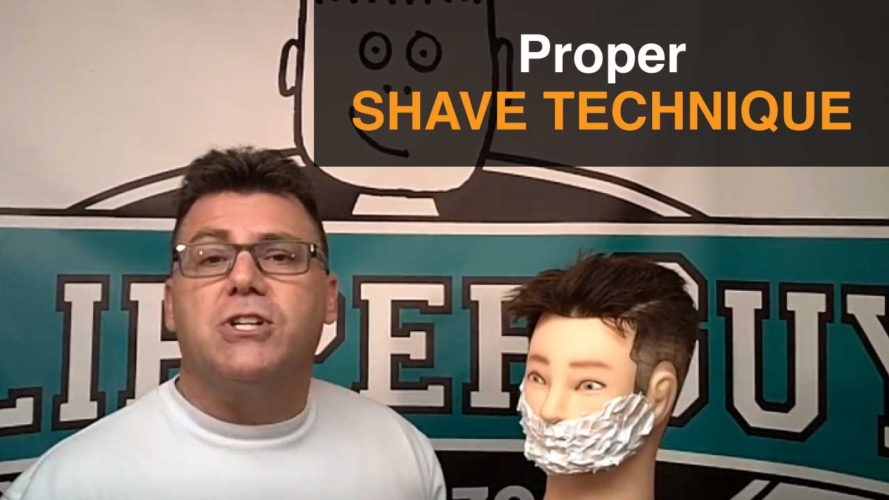 Men's Shaving Technique