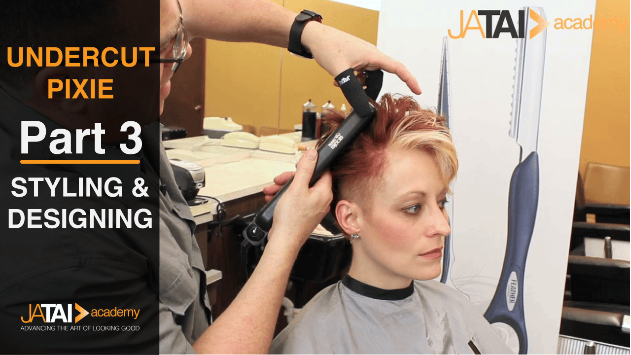Ivan Zoot - Undercut Pixie Part 3 Styling and Designing