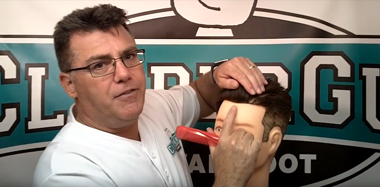 How to deal with a widow's peak