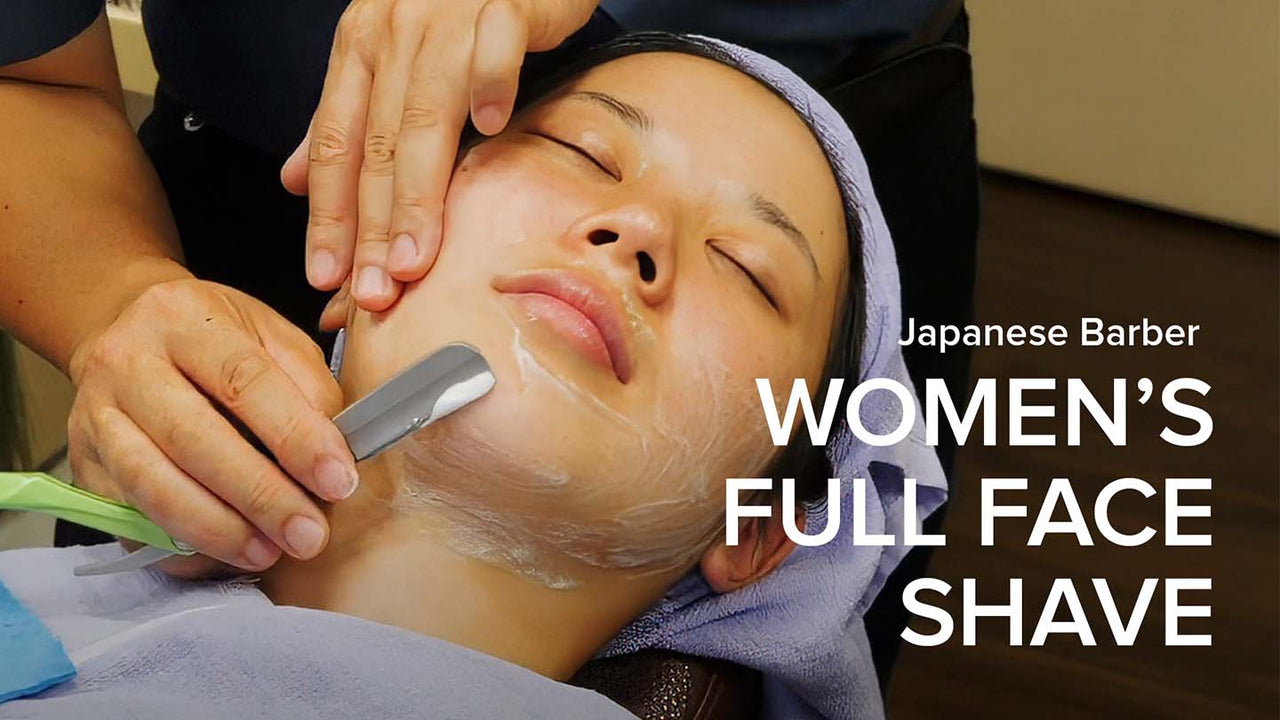 Womens Full Face Shave