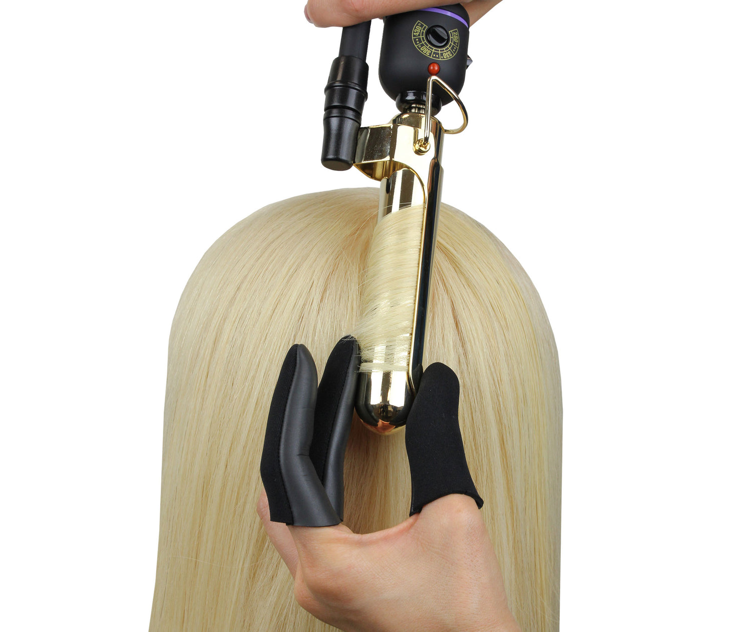 Jatai Heat Shield with curling iron