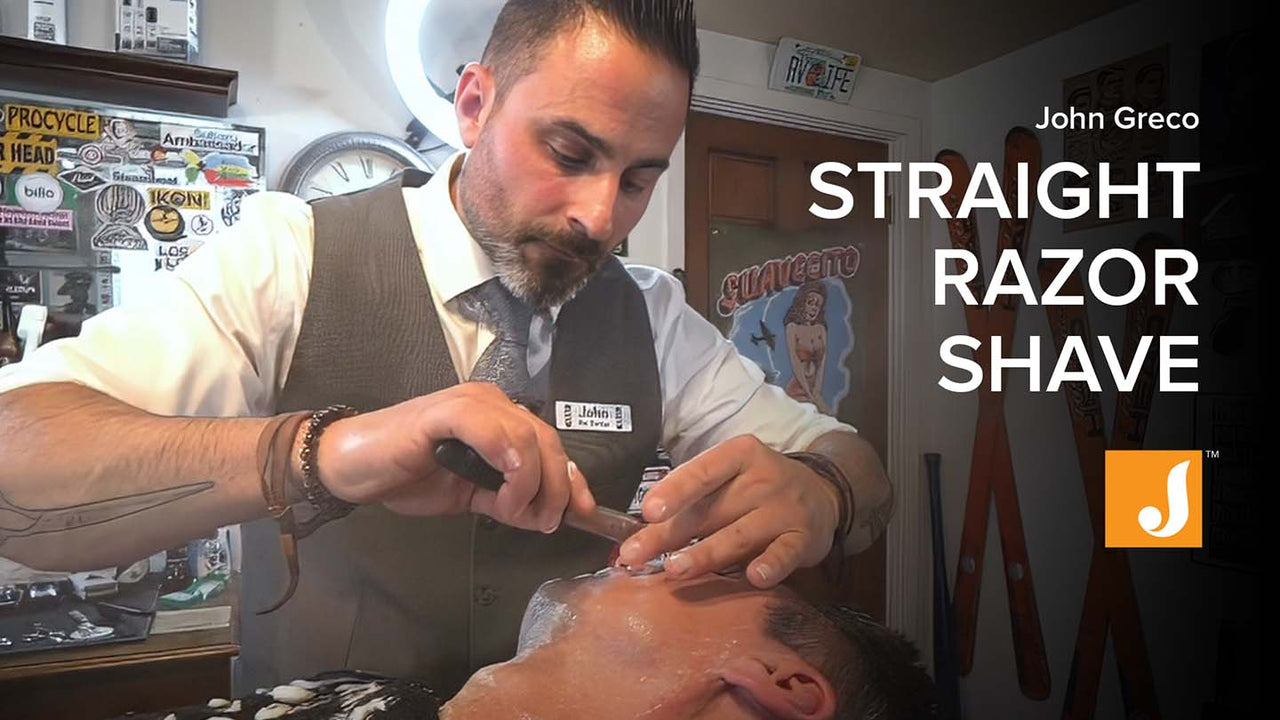 Traditional Straight Razor Shave