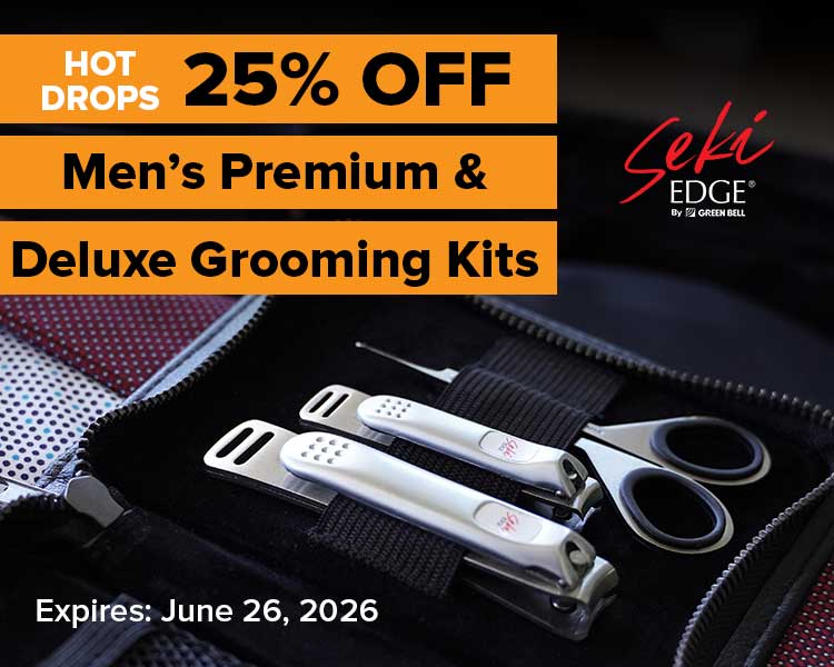 Hot Drops - 25% Off Seki Edge Men's Premium & Deluxe Grooming Kits - Expires June 26, 2026