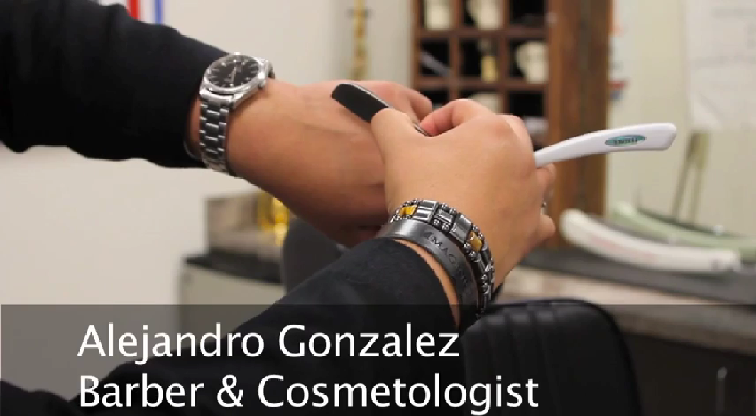 Long circular technique for shaving