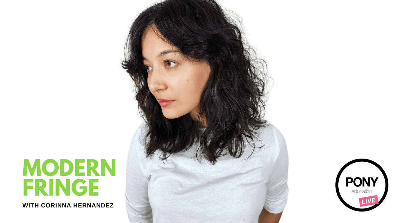 Modern Razor Shag on Dense Wavy Hair - Pony Education